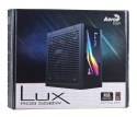 Zasilacz Aerocool LUX AEROPGSLUXRGB-550 (550 W; 120 mm) Aerocool