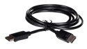 Kabel SAVIO CL-137 (DisplayPort M - DisplayPort M; 3m; kolor czarny) SAVIO