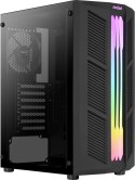 OBUDOWA AEROCOOL PGS PRIME-G-BK-v1 RGB czarna Aerocool