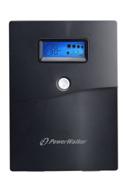 POWER WALKER UPS LINE-IN VI 3000 SCL (4X SCHUKO 230V, RJ11/45 IN/OUT, USB, LCD) POWER WALKER