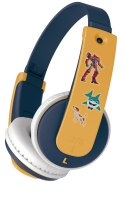 Słuchawki JVC HAKD10WYE (dla dzieci, nauszne, bluetooth, yellow/blue) JVC