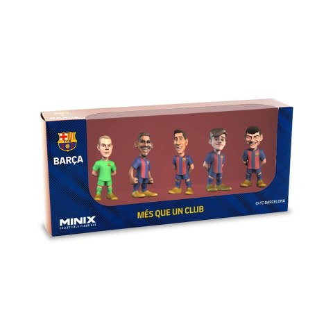 MINIX 5-PACK 7 CM - FC BARCELONA MINIX