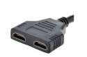 Adapter GEMBIRD DSP-2PH4-04 (HDMI M - 2x HDMI F; 0,20m; kolor czarny) GEMBIRD