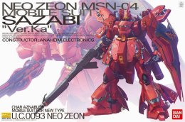 Figurka kolekcjonerska BANDAI MG 1/100 MSN-04 SAZABI Ver.Ka 18cm BANDAI