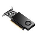 PNY NVIDIA A400 4GB GDDR6 64-bit, Low Profile, PCIe 4.0 x8, Single slot, 4 x Mini DisplayPort 1.4a, 50W, LP bracket, 4 x mDP to  PNY Technologies