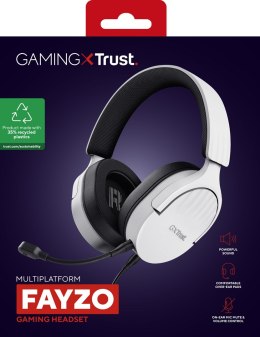 Słuchawki TRUST GXT489W FAYZO HEADSET WHT (25210) Trust