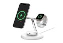 Ładowarka bezprzewodowa Belkin BoostCharge Pro 3-in-1 Wireless Charger with MagSafe iPhone/Apple Watch/AirPods 15W White Belkin