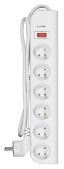 Listwa zasilająca Belkin Power Surge 6-PORT 476J 1m White Belkin