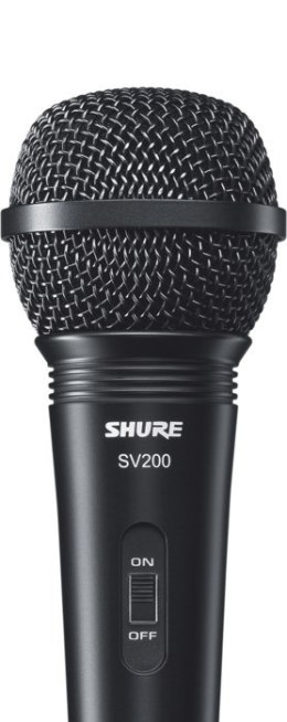 Shure SV200 - Mikrofon dynamiczny, uniwersalny, kardioidalny, włącznik, kabel SHURE