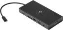 Stacja dokująca HP Travel USB-C Universal Multiport Hub czarna 1C1Y5AA Hewlett-Packard