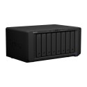 NAS Synology DS1821+; Tower; 8x (3.5"/2.5" SATA HDD/SSD); AMD Ryzen V1500B;,4 GB DDR4 (max. 32GB),4 x 1GbE RJ-45 Synology