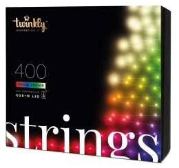 Inteligentne lampki choinkowe Twinkly 400 RGB+W 32m Twinkly