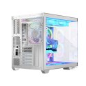 MODECOM OBUDOWA VOLCNO PANORAMA APEX ARGB 5F MIDI WHITE MODECOM