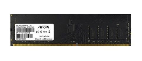 AFOX DDR4 8G 2400MHZ MICRON CHIP RANK1 AFLD48EH1P AFOX