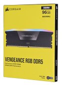 Corsair VENGEANCE 96GB (2x48GB) DDR5 5600MHz C40 Kit Black Corsair