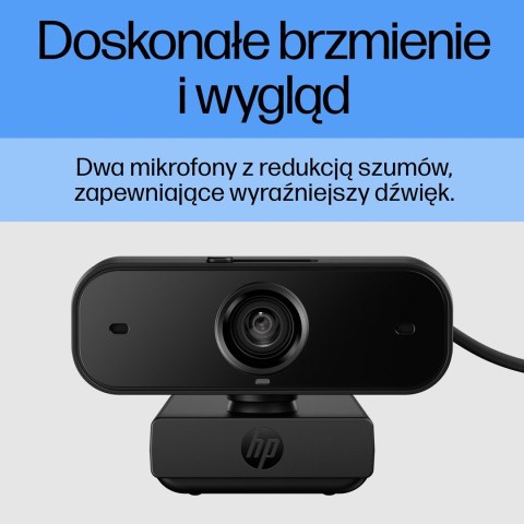 Kamera HP 430 Full HD Webcam USB czarna 77B11AA Hewlett-Packard