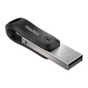 Pendrive SanDisk iXpand GO SDIX60N-128G-GN6NE (128GB; Lightning, USB 3.0; kolor srebrny) SanDisk