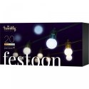 Twinkly Feston świetlny łańcuch 20 AWW LED 10 m typ wtyczki F Twinkly