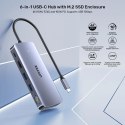 UNITEK AKTYWNY HUB USB-C 10GBPS,M.2,HDMI, PD 100W UNITEK