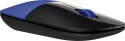 Mysz HP Z3700 Wireless Mouse Blue bezprzewodowa niebieska V0L81AA Hewlett-Packard