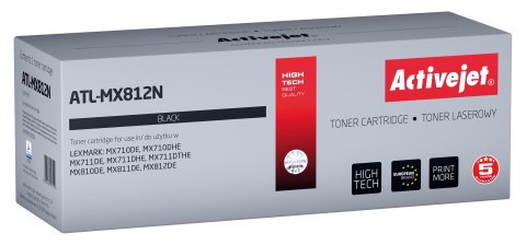 Activejet ATL-MX812N Toner (zamiennik Lexmark 62D2000; Supreme; 6000 stron; czarny) Activejet