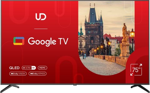 Telewizor 75" UD 75QGU8210S 4K UltraHD, Q-LED, DVB-T/T2/C UD