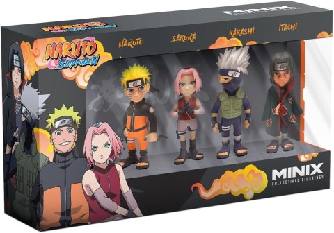 MINIX 4-PACK 7 CM - NARUTO SHIPPUDEN MINIX