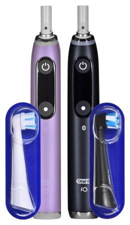 Braun Oral-B szczoteczka elektryczna iO 9N zestaw DUO BLACK ONYX & ROSE QUARTZ Braun