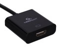 GEMBIRD ADAPTER NA KABLU USB TYP-C DO HDMI 4K 30HZ, 15CM, CZARNY GEMBIRD