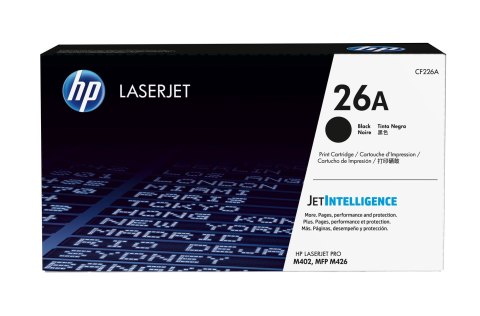 Toner HP czarny HP 26A, HP26A=CF226A, 3100 str. Hewlett-Packard