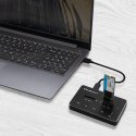 QOLTEC STACJA DOKUJĄCA DYSKÓW 2X SSD M.2 SATA | NGFF | USB TYP C Qoltec