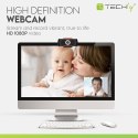 TECHLY KAMERA USB INTERNETOWA FULLHD 1080P Z MIKRO TECHly