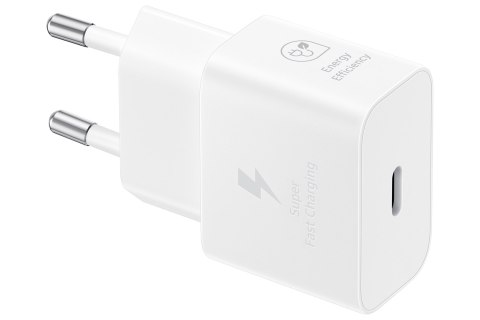 Ładowarka Samsung Power Adapter 25W USB-C Fast Charge (bez kabla) White Samsung