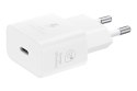 Ładowarka Samsung Power Adapter 25W USB-C Fast Charge (bez kabla) White Samsung