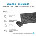 Zestaw klawiatura + mysz HP 230 Wireless Mouse and Keyboard Combo bezprzewodowe białe 3L1F0AA Hewlett-Packard