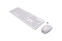 Zestaw klawiatura + mysz HP 230 Wireless Mouse and Keyboard Combo bezprzewodowe białe 3L1F0AA Hewlett-Packard