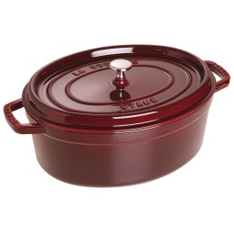 GARNEK ŻELIWNY OWALNY STAUB 40509-366-0 - 5,5 LTR GRENADYNOWY ZWILLING