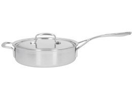 Patelnia sauté z 2 uchwytami i pokrywką DEMEYERE 5-Plus 40850-853-0 - 24 cm DEMEYERE