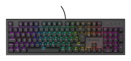 GENESIS Thor 303 klawiatura Gaming USB QWERTZ Niemiecki Czarny GENESIS