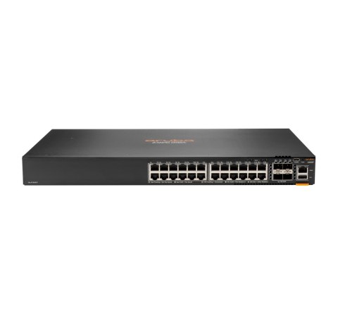 Aruba 6200F 24G 4SFP+ Zarządzany L3 Gigabit Ethernet (10/100/1000) 1U Czarny High Peak