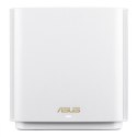 ASUS ZenWiFi XT9 (W-1-PK) Tri-band (2.4 GHz/5 GHz/5 GHz) Wi-Fi 6 (802.11ax) Biały 4 Wewnętrzne ASUS