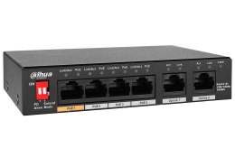 Dahua Switch PoE PFS3006-4GT-60-V2 niezarządzalny DAHUA