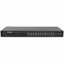 Intellinet 560917 łącza sieciowe Zarządzany Gigabit Ethernet (10/100/1000) 1U Czarny Intellinet