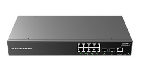 Grandstream GWN 7801P POE 8GE 2SFP zarządzalny switch L2+ | Sieć | Przełączniki L2+ Grandstream