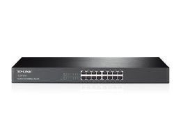 TP-Link TL-SF1016 łącza sieciowe Nie zarządzany Fast Ethernet (10/100) 1U Czarny TP-LINK