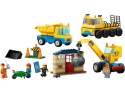 LEGO CITY 60391 CIĘŻARÓWKI I DŹWIG Z KULĄ WYBURZENIOWĄ Lego