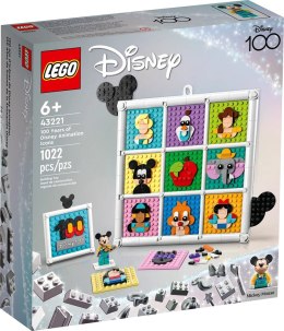 LEGO DISNEY 43221 100 LAT KULTOWYCH ANIMACJI DISNEYA Lego