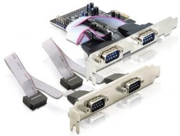 DeLOCK 4 x serial PCI Express card adapter DELOCK