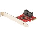 StarTech.com 4P6G-PCIE-SATA-CARD adapter Wewnętrzny Manhattan