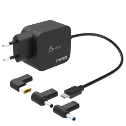 J5create JUP1565DCE3A-EN adapter zasilający/ inwentor Uniwersalne 67 W Czarny J5 Create